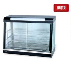 GATTO Black Pie Warmer - 900mm - Shopsoiled